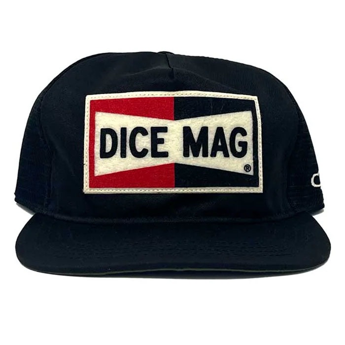 Dice Magazine SPARK Black Trucker - Snapback 