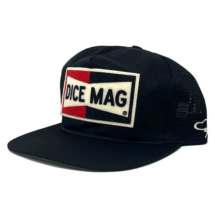 Dice Magazine SPARK Black Trucker - Snapback 