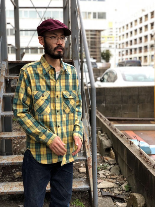 Lot JG-06-2 The Aucient Flannel (the rounded pockets) D��