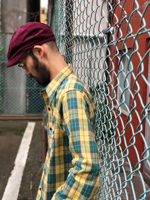 Lot JG-06-2 The Aucient Flannel (the rounded pockets) D��