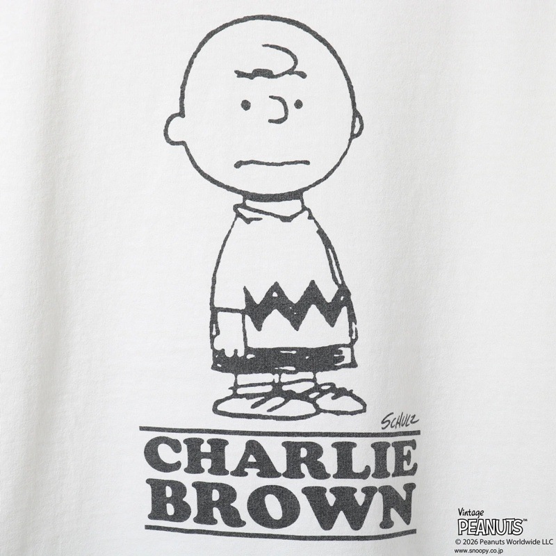 ��CHARLIE BROWN��Raglan S/S Print T-shirt��SpecialItem��BR-26216
