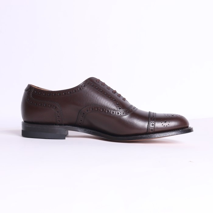 SEMI BROGUE OXFORD SHOES