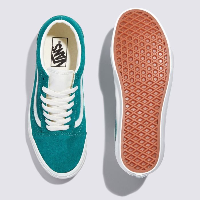 OLD SKOOL SUEDE GREEN/MARSHMALLOW