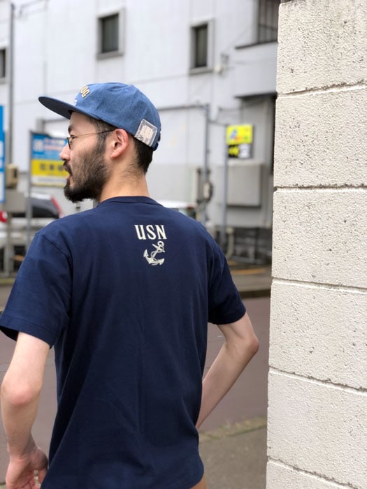 S/S T-SHIRT "U.S. NAVAL TRAINING SCHOOL"