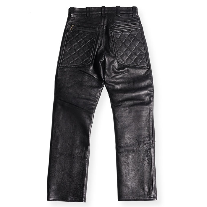 LONG RIDER PADD LEATHER PANTS