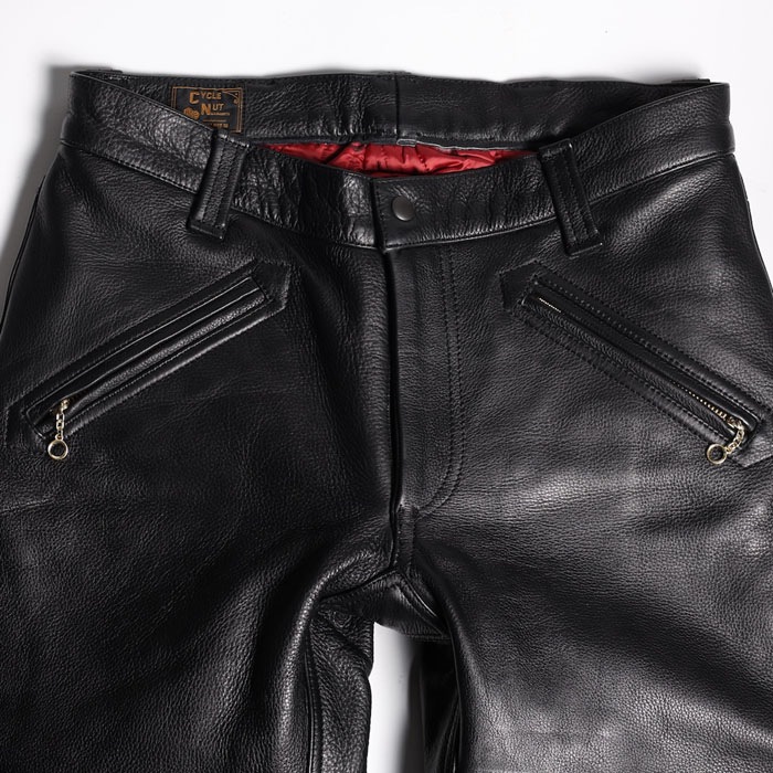 LONG RIDER PADD LEATHER PANTS
