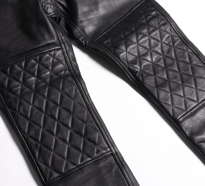LONG RIDER PADD LEATHER PANTS