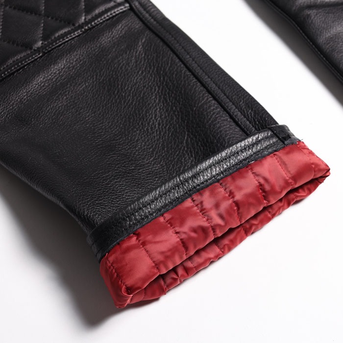 LONG RIDER PADD LEATHER PANTS