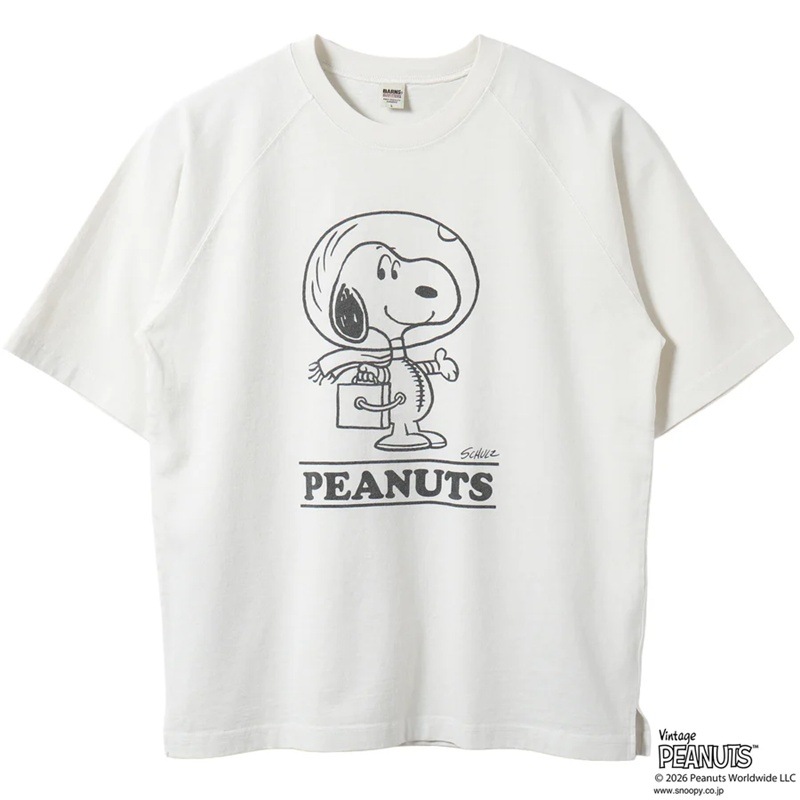 ��SNOOPY��Raglan S/S Print T-shirt��SpecialItem��BR-26215