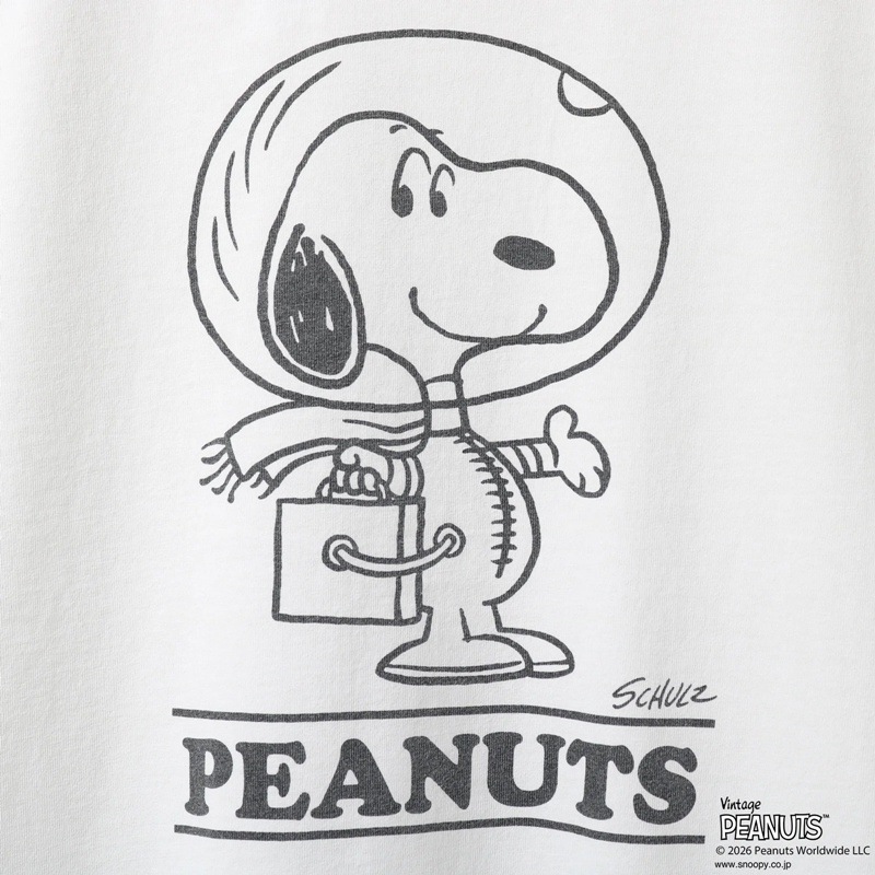 ��SNOOPY��Raglan S/S Print T-shirt��SpecialItem��BR-26215