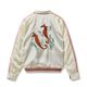 Lot No. TT16010-170 / Late 1950s Style Velveteen �� Acetate Souvenir Jacket ��KOSHO & CO.�� Special Edition ��GUAM ISLANDS�� �� ��SEAHORSE��