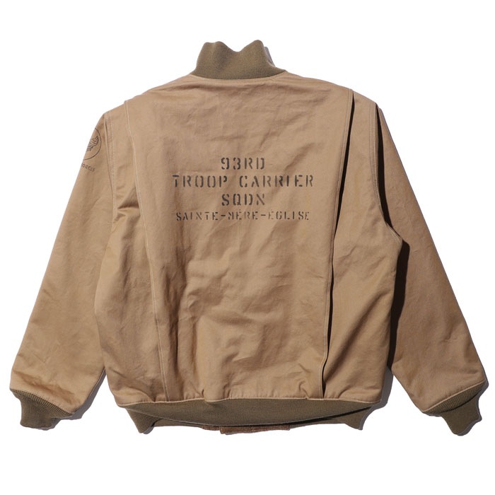 GEN.LEE.STRIKER COMBAT JACKET CUSTOM "93RD TROOP CARRIER SQUADRON CREW"