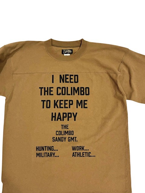 Yonkers Football Tee HAPPINESS SLOGAN