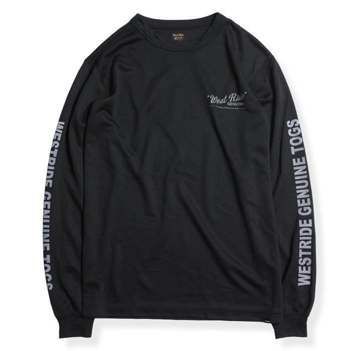 POWER DRY LONG TEE-1: GENUINE | WESTRIDE,Tops,L/S Tee