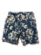 GDPT2303 RETRO FLOWER PILE SHORTS