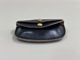 LOT1795Horsehide Double Flap Oval Coin Wallet