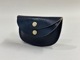 LOT1795Horsehide Double Flap Oval Coin Wallet