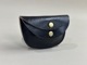 LOT1795Horsehide Double Flap Oval Coin Wallet