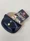 LOT1795Horsehide Double Flap Oval Coin Wallet