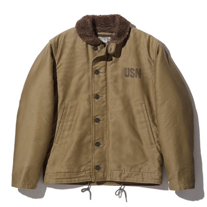 Lot No. BR15345 / Type N-1 Khaki ��NAVY DEPARTMENT DEMOTEX-ED��