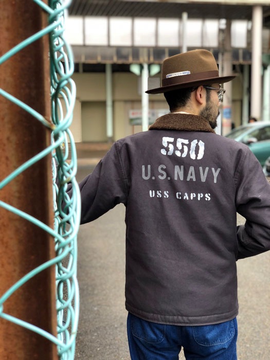 ORIGINAL OBSERVER JACKET(N-1 WW2 MODEL)"USS CAPPS"