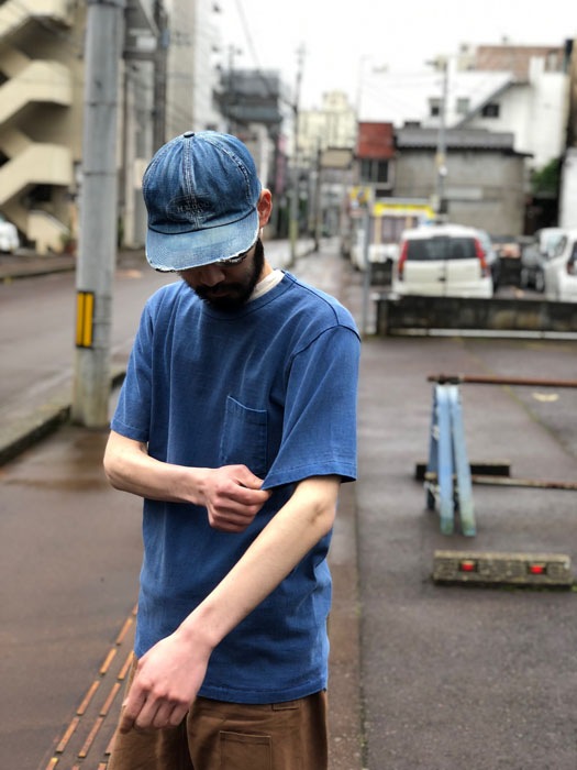 Lot 37002PD HEAVY WEIGHT SHORT SLEEVE Pocket T PIGMENT DYE