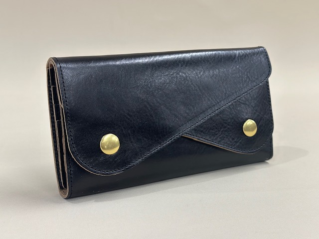 LOT1794Horsehide Double Flap Wallet