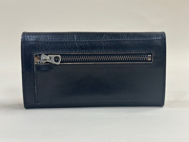 LOT1794Horsehide Double Flap Wallet