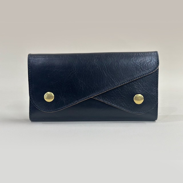 LOT1794Horsehide Double Flap Wallet