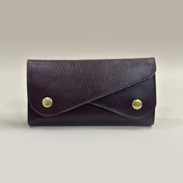 LOT1794Horsehide Double Flap Wallet