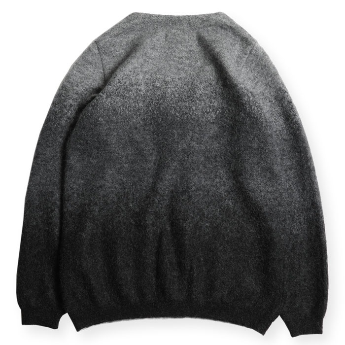 VINTAGE MOHAIR GRADIENT CARDIGAN