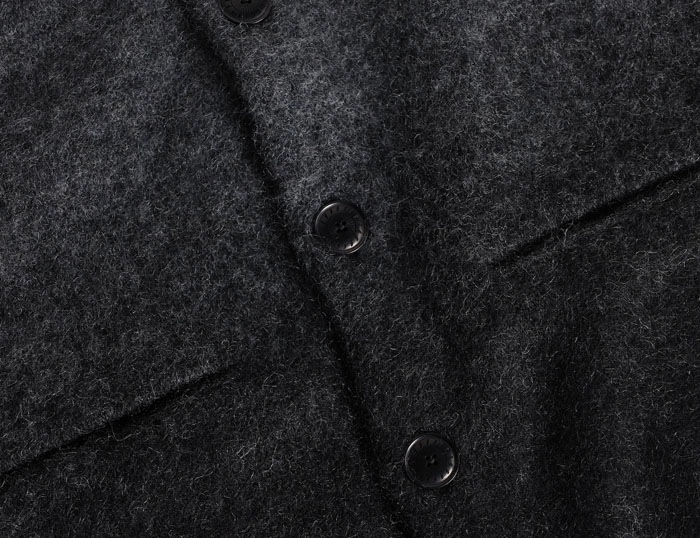 VINTAGE MOHAIR GRADIENT CARDIGAN