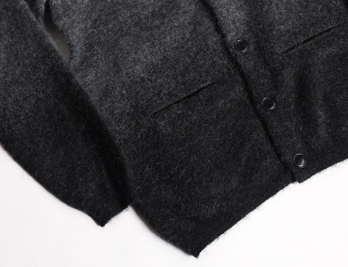 VINTAGE MOHAIR GRADIENT CARDIGAN