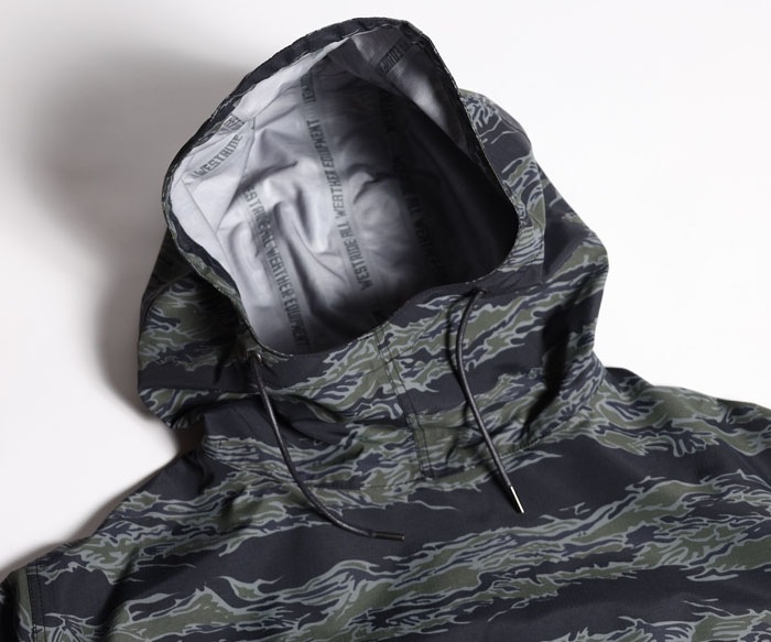 NAVY ALL WEATHER HOODIE
