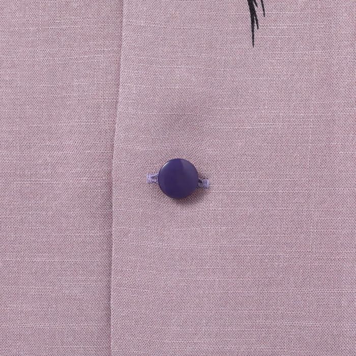 Lot No. SH39705 / HOPSACK RAYON OPEN SHIRT ��SHRUNKEN HEAD��