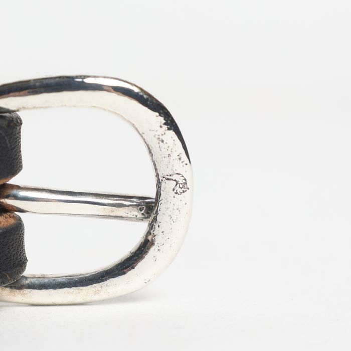 LT-0128 HORSESHOE BUCKLE, EXTENDED TIP BELT