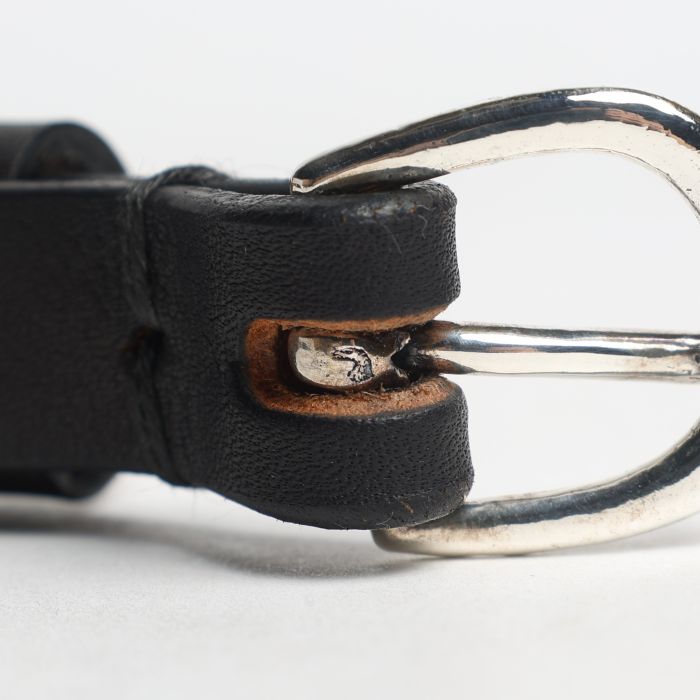 LT-0128 HORSESHOE BUCKLE, EXTENDED TIP BELT