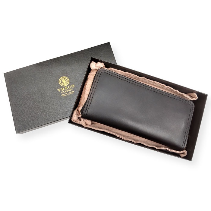 VS-701Z LEATHER VOYAGE ROUND ZIP LONG WALLET
