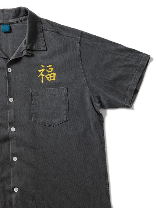 GOST2316 TORAFUKU EMB SS OPEN TSHIRT