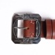 LT-0030 THUNDERBIRD STAMPED SQUARE BUCKLE BELT