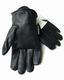 JOINT LEATHER GLOVES BK/WH