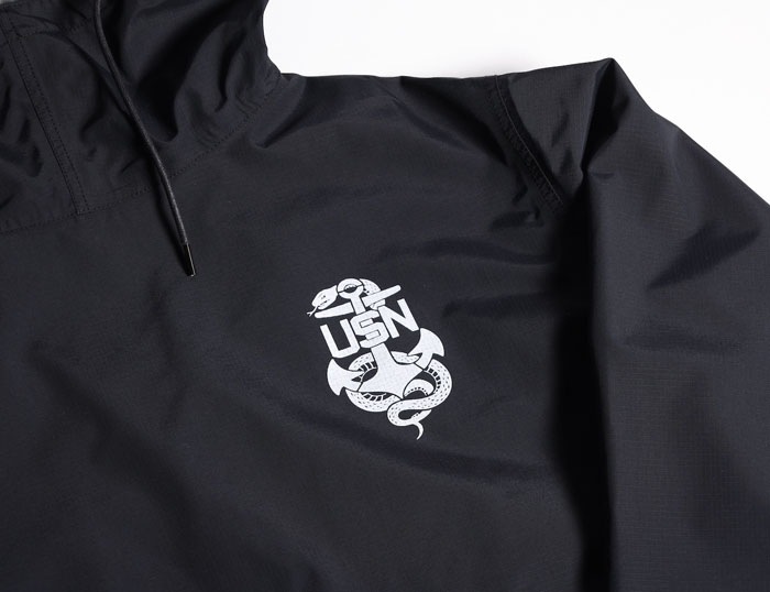 NAVY ALL WEATHER HOODIE