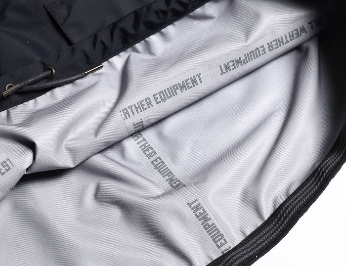 NAVY ALL WEATHER HOODIE