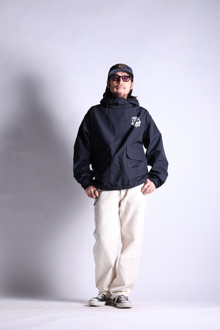 NAVY ALL WEATHER HOODIE
