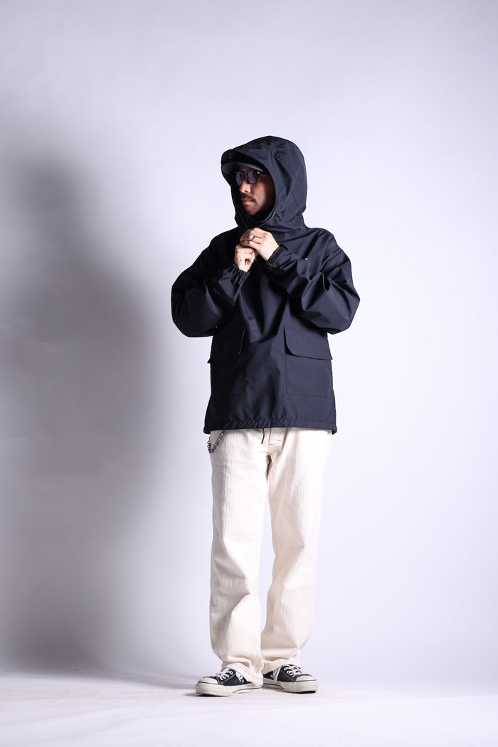 NAVY ALL WEATHER HOODIE
