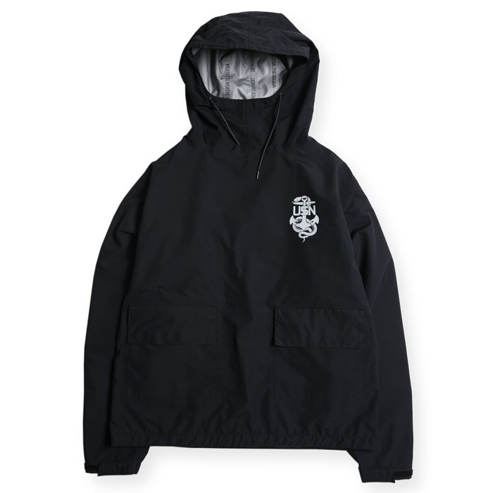 NAVY ALL WEATHER HOODIE