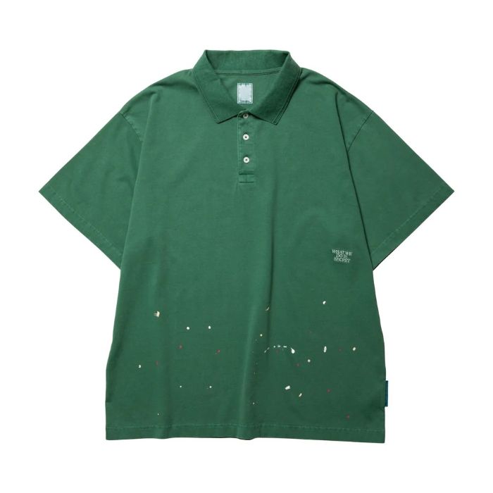 PIGMENT DYED POLO SHIRT