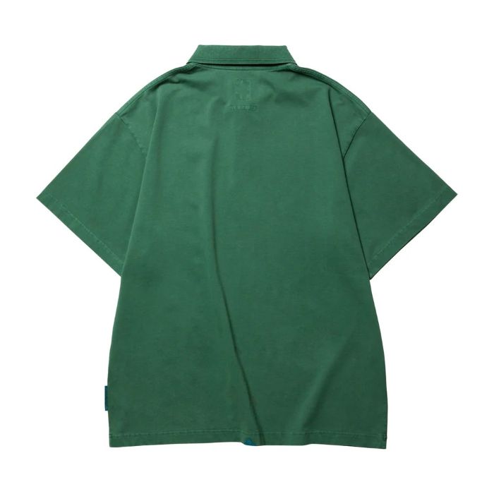 PIGMENT DYED POLO SHIRT