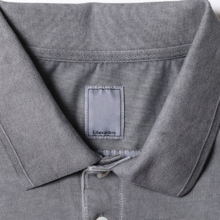 PIGMENT DYED POLO SHIRT