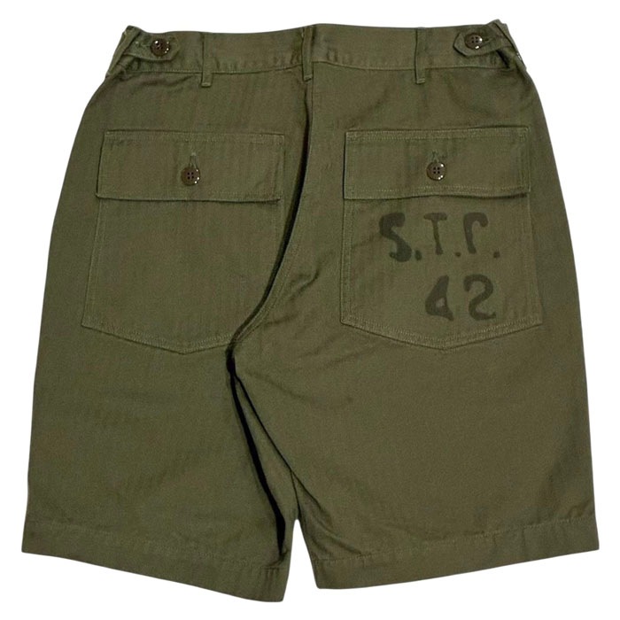 50'S Army Utility Shorts "Fort Bragg" Custom"S.T.C.42"